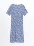 LC Waikiki V-Neck Floral Women's Dress